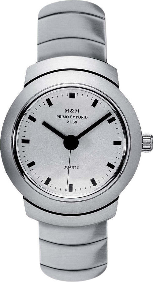 M&m Primo Emporio Orologio Donna Da Polso in Acciaio Con Quadrante Rotondo Grigio Orologio Casual Analogico Moda/Donna/Orologi/Orologi da polso Milano Fashion Watch - Marcianise, Commerciovirtuoso.it