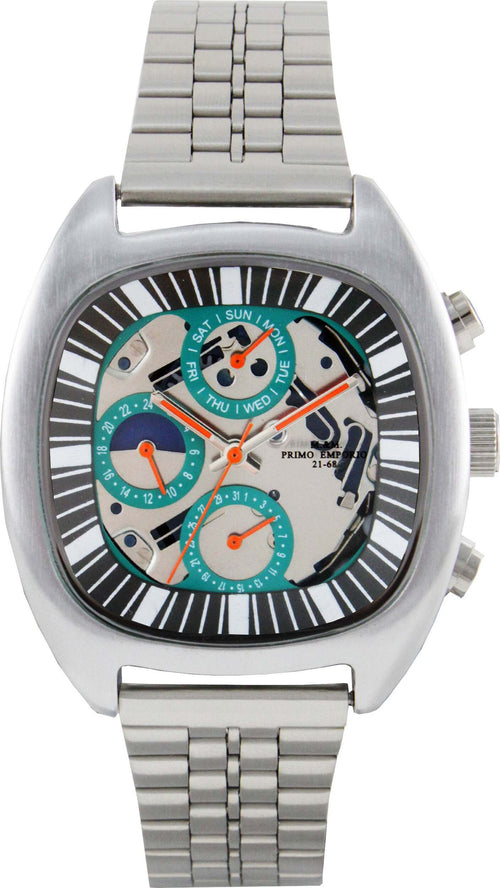 M&m Primo Emporio Orologio Uomo Da Polso Con Quadrane Modello Acutron 1045a Orologio Analogico in Acciaio Inossidabile Quadrante Colorato Tondo Moda/Uomo/Orologi/Orologi da polso Milano Fashion Watch - Marcianise, Commerciovirtuoso.it