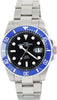 M&m Primo Emporio Orologio Uomo Sub Con Ghiera Blu in Ceramica Blu 1101/nb Orologio Da Polso Analogico Quadrante Tondo Nero Resistente All'acqua 5 Atm Orologio in Acciaio Inossidabile Moda/Uomo/Orologi/Orologi da polso Milano Fashion Watch - Marcianise, Commerciovirtuoso.it