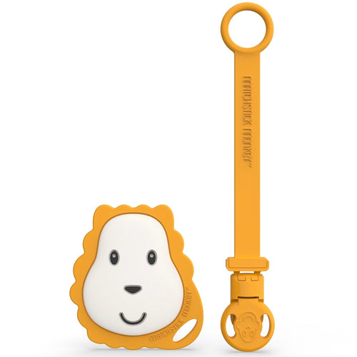Catenella clip e animale faccia piatta Matchstick Monkey