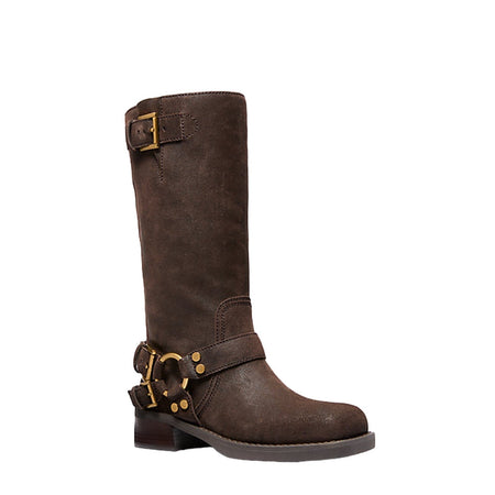 MICHAEL KORS stivali donna michael kors - crosby moto boot - marrone da donna