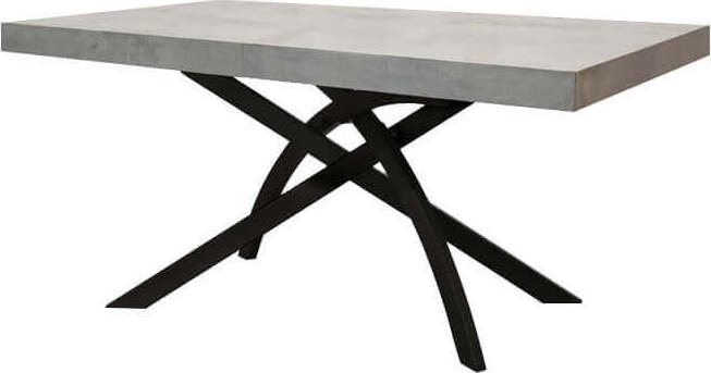 MNEMOSYNE---tavolo-da-pranzo-allungabile-cm-90-x-140/180/220-x-77-h-Cemento-Milani-Home