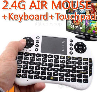 MNI TASTIERA TELECOMANDO WIRELESS con TOUCHPAD per MINIPC ANDROID UKB-500-RF Elettronica/Informatica/Accessori/Tastiere Mouse e periferiche di input/Tastiere Trade Shop italia - Napoli, Commerciovirtuoso.it