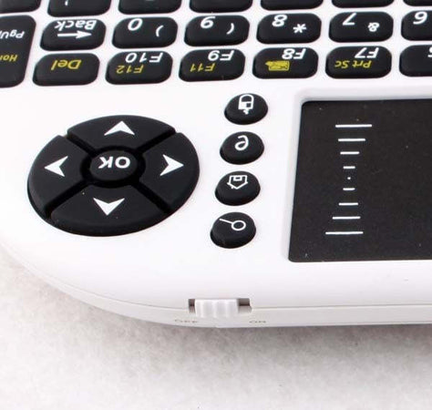 MNI TASTIERA TELECOMANDO WIRELESS con TOUCHPAD per MINIPC ANDROID UKB-500-RF Elettronica/Informatica/Accessori/Tastiere Mouse e periferiche di input/Tastiere Trade Shop italia - Napoli, Commerciovirtuoso.it