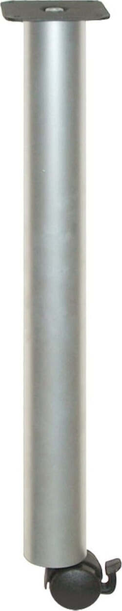 MOBILA---1-GAMBA-TONDA-CON-RUOTA-H710-D60-ALLUMINIO-OPACO