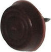 MOBILA---16-SOTTOSEDIA-NERI-IN-PLASTICA-MORBIDA-CON-CHIODO-DIAM-17