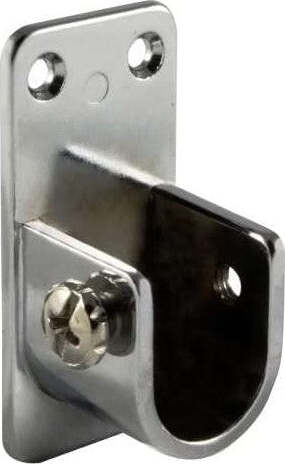 MOBILA---2PZ-SUPPORTI-CROMATI-LATERALI-PER-TUBO-30x15MM