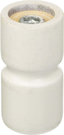 MOBILA---PIEDE-BIRILLO-IN-LEGNO-H80MM-DIAMETRO-40-MM-LACCATO-BIANCO