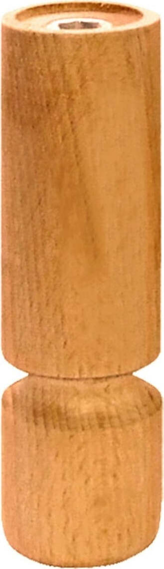 MOBILA---PIEDE-BIRILLO-IN-LEGNO-NATURALE-H-130MM-DIAMETRO-40-MM