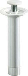 MOBILA---PIEDE-IN-ABS-BIANCO-REGOLABILE-D28-H120MM