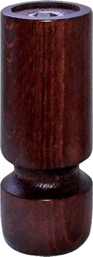 MOBILA---PIEDE-IN-LEGNO-NOCE-H130MM-D40