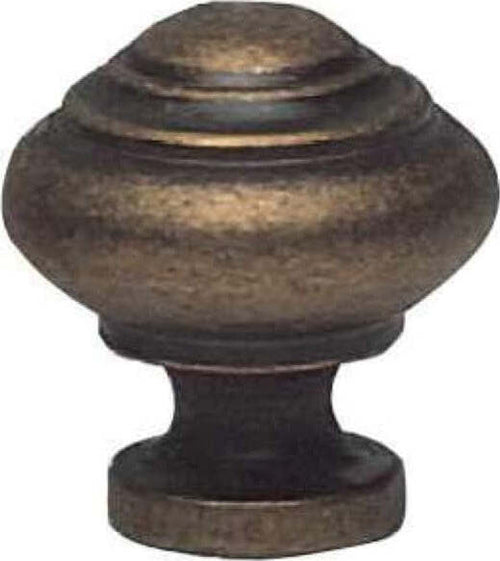 MOBILA---POMOLO-SAGOMATO-OTTONE-ANTICATO-25MM