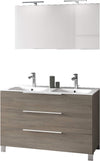 Mobile Bagno 120cm a Terra Con Lavabo doppia Vasca, Tre Cassetti e Specchio Casa e cucina/Bagno/Mobili da bagno/Mobiletti con lavabo Shopbagno.it - Roma, Commerciovirtuoso.it