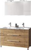 Mobile Bagno 120cm a Terra Con Lavabo doppia Vasca, Tre Cassetti e Specchio Casa e cucina/Bagno/Mobili da bagno/Mobiletti con lavabo Shopbagno.it - Roma, Commerciovirtuoso.it