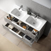 Mobile Bagno 120cm a Terra Con Lavabo doppia Vasca, Tre Cassetti e Specchio Casa e cucina/Bagno/Mobili da bagno/Mobiletti con lavabo Shopbagno.it - Roma, Commerciovirtuoso.it