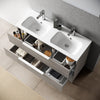 Mobile Bagno 120cm a Terra Con Lavabo doppia Vasca, Tre Cassetti e Specchio Casa e cucina/Bagno/Mobili da bagno/Mobiletti con lavabo Shopbagno.it - Roma, Commerciovirtuoso.it