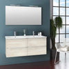 Mobile Bagno 120cm Sospeso Con Quattro Cassetti Lavabo Doppia Vasca Specchio E Doppia Lampada Casa e cucina/Bagno/Mobili da bagno/Mobiletti con lavabo Shopbagno.it - Roma, Commerciovirtuoso.it