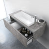 Mobile Bagno 170cm Sospeso, Due Cassetti, Lavabo, Specchio LED Integrato e Mensola Casa e cucina/Bagno/Mobili da bagno/Mobiletti con lavabo Shopbagno.it - Roma, Commerciovirtuoso.it