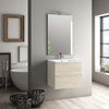 Mobile Bagno 60cm Sospeso Con 2 Cassetti e Specchio con Lampada LED Casa e cucina/Bagno/Mobili da bagno/Mobiletti con lavabo Shopbagno.it - Roma, Commerciovirtuoso.it