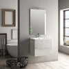 Mobile Bagno 60cm Sospeso Con 2 Cassetti e Specchio con Lampada LED Casa e cucina/Bagno/Mobili da bagno/Mobiletti con lavabo Shopbagno.it - Roma, Commerciovirtuoso.it