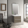 Mobile Bagno 60cm Sospeso Con 2 Cassetti e Specchio con Lampada LED Casa e cucina/Bagno/Mobili da bagno/Mobiletti con lavabo Shopbagno.it - Roma, Commerciovirtuoso.it
