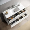 Mobile Bagno 60cm Sospeso Con 2 Cassetti e Specchio con Lampada LED Casa e cucina/Bagno/Mobili da bagno/Mobiletti con lavabo Shopbagno.it - Roma, Commerciovirtuoso.it
