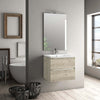 Mobile Bagno 60cm Sospeso Con 2 Cassetti e Specchio con Lampada LED Casa e cucina/Bagno/Mobili da bagno/Mobiletti con lavabo Shopbagno.it - Roma, Commerciovirtuoso.it