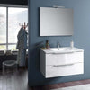 Mobile Bagno 90cm Sospeso Con Due Cassetti E Specchio Con Lampada Casa e cucina/Bagno/Mobili da bagno/Mobiletti con lavabo Shopbagno.it - Roma, Commerciovirtuoso.it