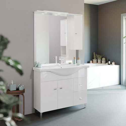 MOBILE-BAGNO-'SMART-105'-base-106-x-50-x-h.88-Savinidue