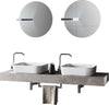 Mobile Bagno Sospeso 165cm Con Due Lavabi Due Specchi Doppia Lampada e Porta Asciugamano Casa e cucina/Bagno/Mobili da bagno/Mobiletti con lavabo Shopbagno.it - Roma, Commerciovirtuoso.it