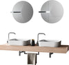 Mobile Bagno Sospeso 165cm Con Due Lavabi Due Specchi Doppia Lampada e Porta Asciugamano Casa e cucina/Bagno/Mobili da bagno/Mobiletti con lavabo Shopbagno.it - Roma, Commerciovirtuoso.it