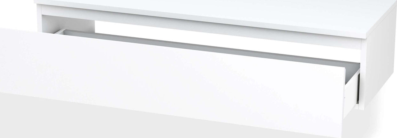 Mobile Bagno Sospeso 220cm Top Con Lavabo, Base Con Cassetto E Specchio Con LED Integrato Casa e cucina/Bagno/Mobili da bagno/Mobiletti con lavabo Shopbagno.it - Roma, Commerciovirtuoso.it