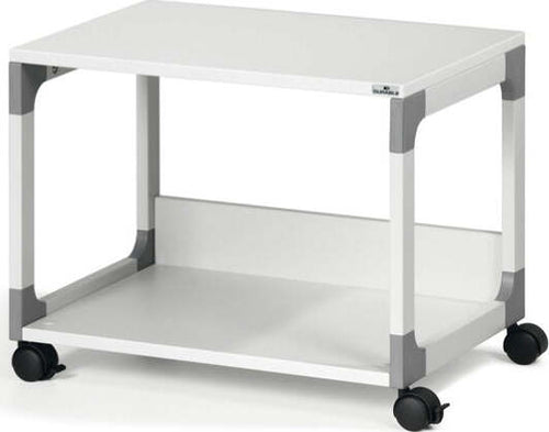 Mobile-carrello Multifunzione System 48 - 60 x 43 2 x 47 7 cm - 2 ripiani - con ruote - grigio - Durable Casa e cucina/Arredamento/Studio/Scrivanie e postazioni di lavoro/Postazioni di lavoro per computer Eurocartuccia - Pavullo, Commerciovirtuoso.it