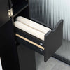 Mobile-Colonna-Salvaspazio-in-Legno-con-Ripiani,-Armadietto-e-Cassetti,-Nero,-15x33x136cm-ED7834-114V00BKED7