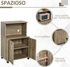 Mobile-Cucina-Multiuso-con-4-Ruote,-Armadietto-e-Ripiano-per-Microonde,-60.4x40.3x97cm-,-credenza-ufficio-studio-camera-da-letto-soggiorno-F835-258GYA