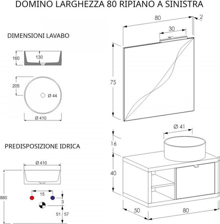 Mobile-da-Bagno-Grigio-Scuro-80cm-sospeso-con-tre-vani-contenitori-a-vista