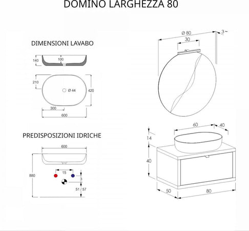 Mobile-da-Bagno-sospeso-Grigio-cemento-80cm-con-cassetto,-specchio-e-luce-Domus