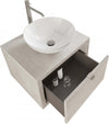 Mobile-da-Bagno-sospeso-Grigio-cemento-con-cassetto,-specchio-e-luce-Domus