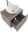 Mobile-da-Bagno-sospeso-Grigio-scuro-con-cassetto,-specchio-e-luce-Domus