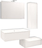 Mobile Da Bagno Sospeso Wonder Bianco Con Lavabo Specchio E Pensile Casa e cucina/Bagno/Mobili da bagno/Mobiletti e armadietti/Mobili a muro Ogomondo - Martina Franca, Commerciovirtuoso.it