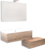 Mobile da bagno sospeso Wonder Corda con lavabo specchio MADE IN ITALY Casa e cucina/Bagno/Mobili da bagno/Mobiletti e armadietti/Mobili a muro Ogomondo - Martina Franca, Commerciovirtuoso.it