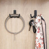 Mobile-da-Ingresso-4-in-1-in-Truciolato-con-Specchio,-Ganci-e-Ripiani-Regolabili-Interni,-145x29x184-cm-HJ6837-256V00WTHJ6