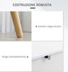 Mobile-da-Salotto-con-2-Armadietti-a-2-Ante-e-Cassetto-in-legno-Pino,-100x40x82-cm,-Grigio-e-Bianco-mobile-tv-credenza-madia-F838-196LGA