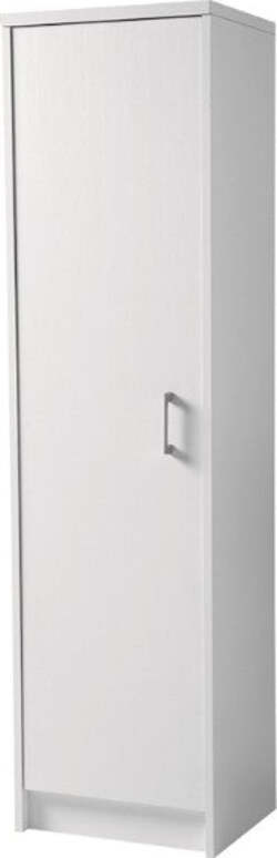 Mobile-Domestica-Colavene-45x38x172-Bianco-Apertura-A-Destra