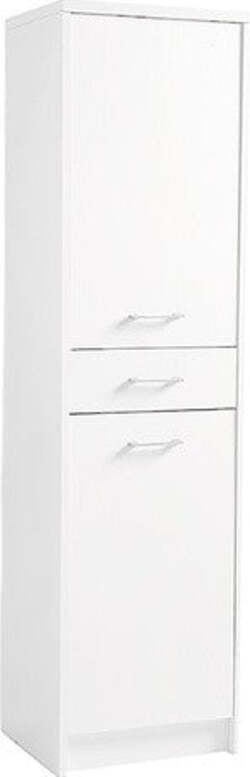 Mobile-Domestica-Colavene-Con-Cassetto-45x38x172-Bianco-Apertura-A-Destra