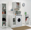 Mobile-Domestica-Colavene-Con-Cassetto-e-Cestello-45x38x172-Bianco-Apertura-a-Sinistra