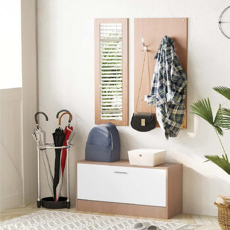 mobile-ingresso-entrata-in-legno-con-specchio-scarpiera-appendiabiti-attaccapanni-bianco-o-legno-T66837-006WTD55