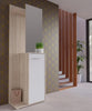 mobile-ingresso-entrata-moderno-design-guardaroba-appendiabiti-salvaspazio-corridoio-specchio-scarpiera-cassetto-mensola-bianco-T2245,250S