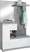 mobile-ingresso-entrata-moderno-design-guardaroba-appendiabiti-salvaspazio-corridoio-specchio-scarpiera-cassetto-mensola-bianco-grigio-cemento-armadio-cassettiera-T2208,198,0S