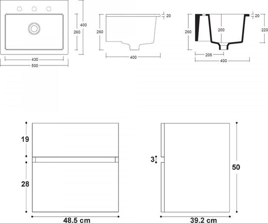 Mobile-lavanderia-sospeso-di-design-colore-Cemento-con-lavandino-classico
